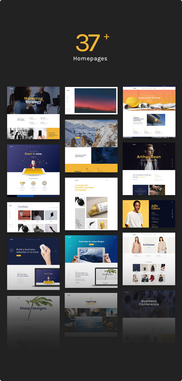 Agency Business Corporation WordPress Theme - 37+ Homepages