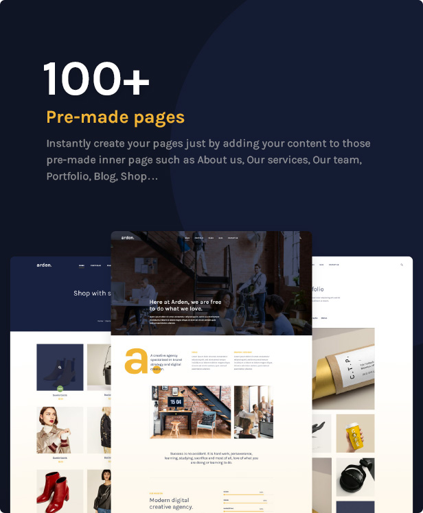 Agency Business Corporation WordPress Theme - 100+ Pre-made pages