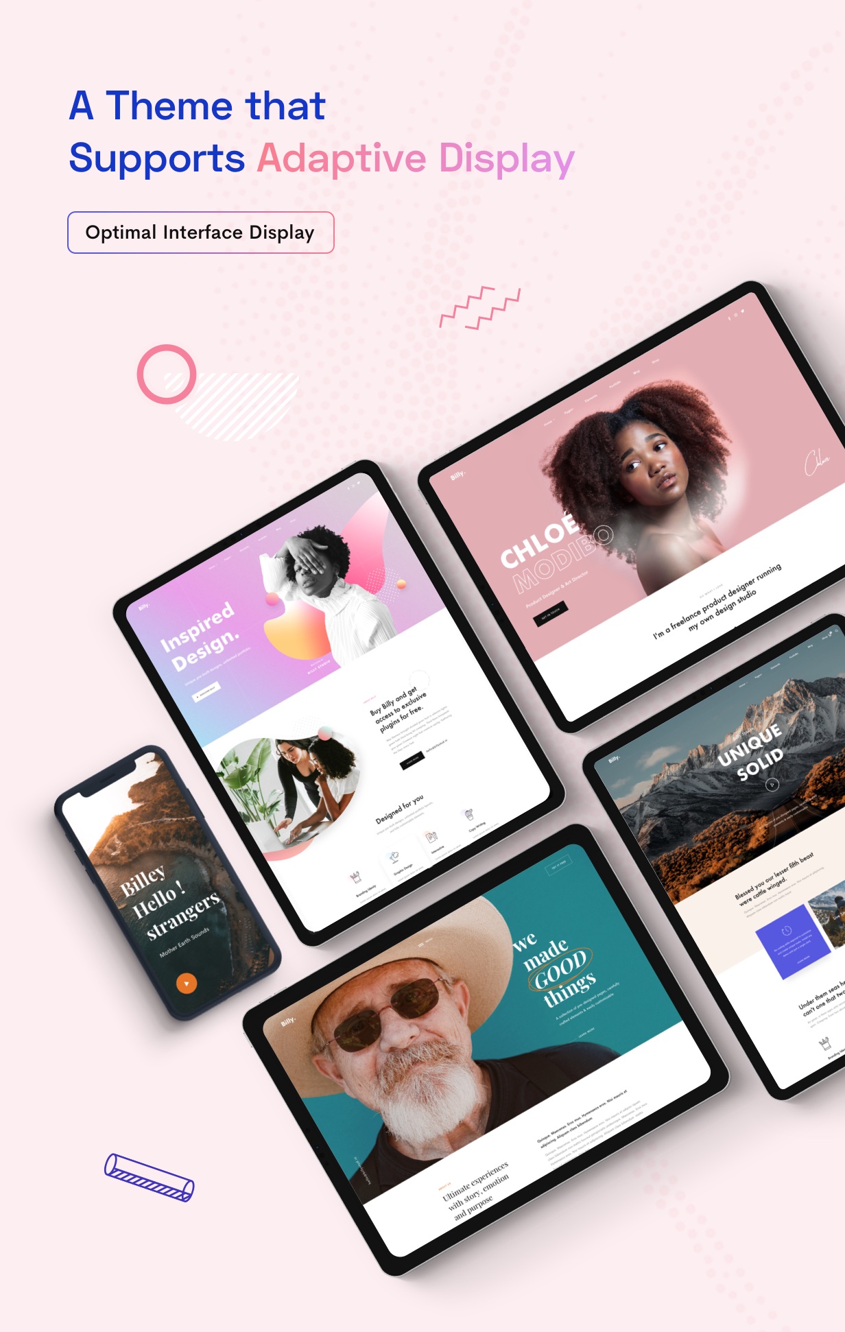 Billey – Creative Portfolio & Agency Elementor WordPress Theme