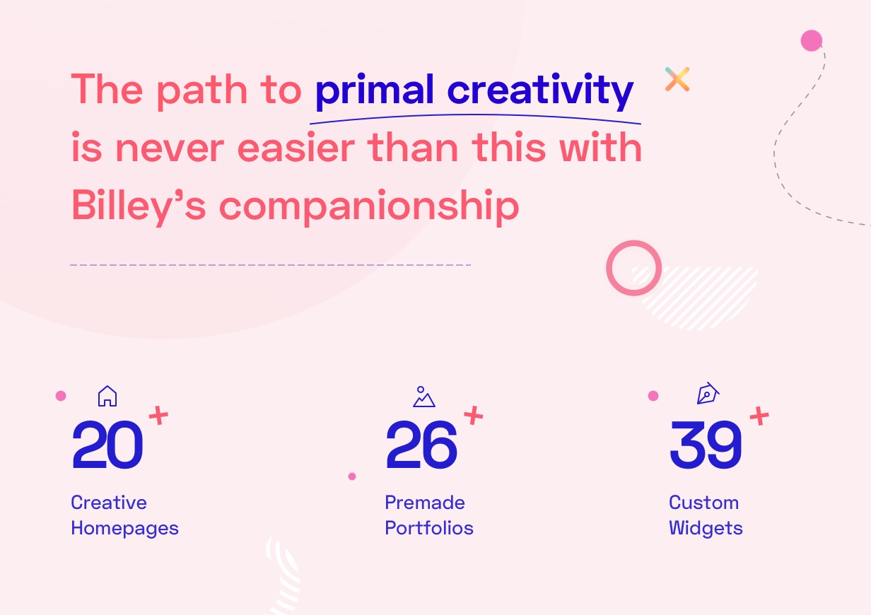 Billey – Creative Portfolio & Agency Elementor WordPress Theme