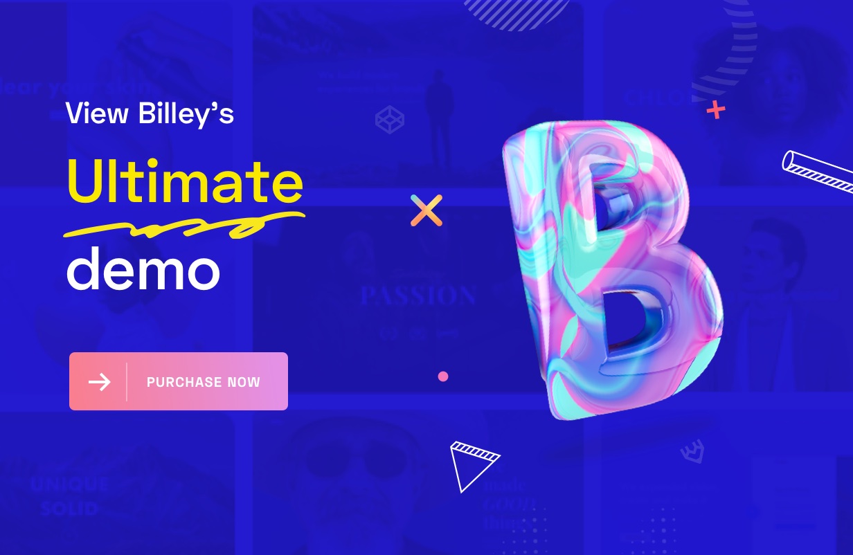 Billey – Creative Portfolio & Agency Elementor WordPress Theme