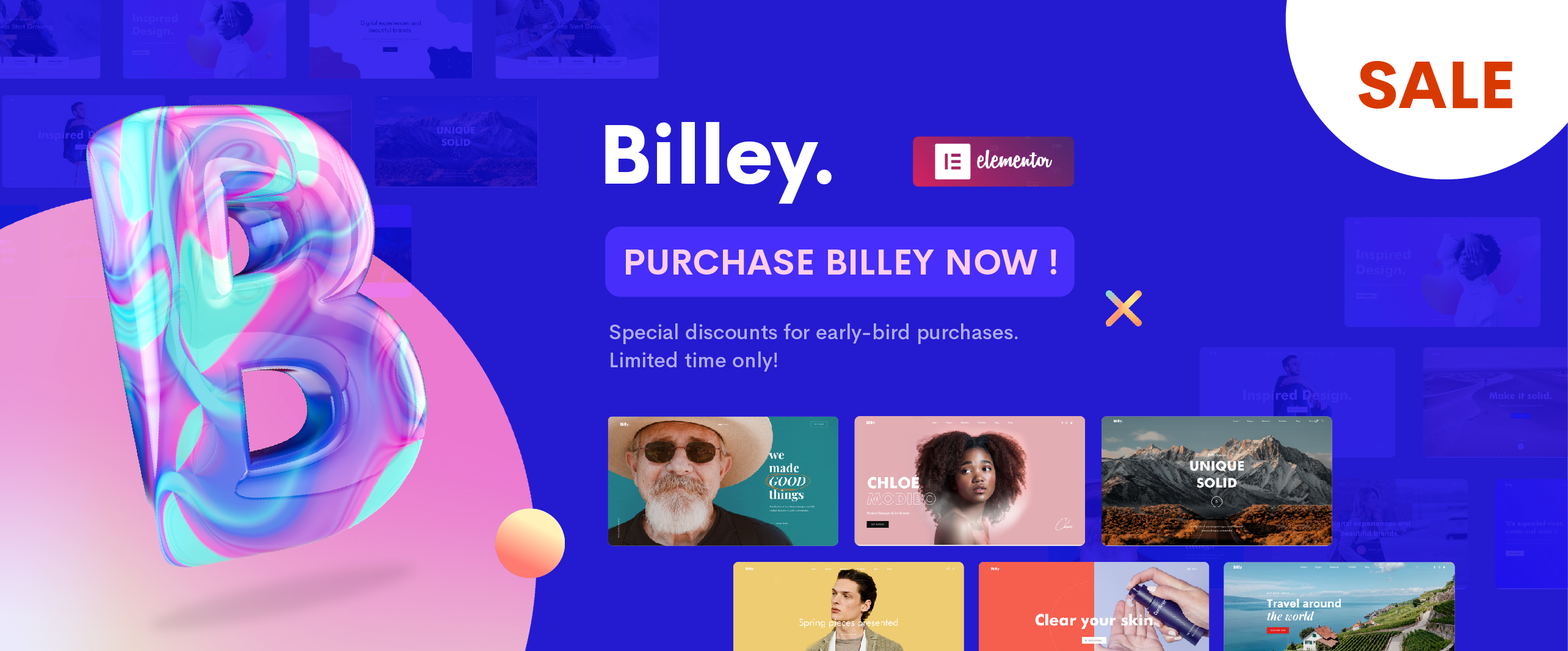 Billey - Creative Multipurpose WordPress Theme - 9