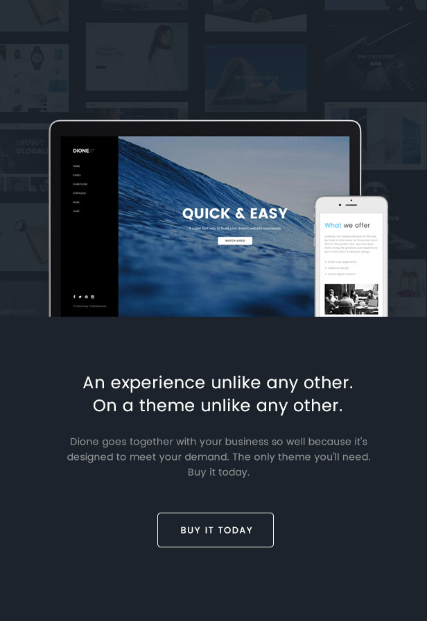 Business Agency WordPress Theme - Quick and easy to use