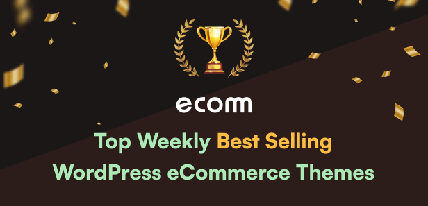 Ecomm - The Powerful WooCommerce Theme - 1