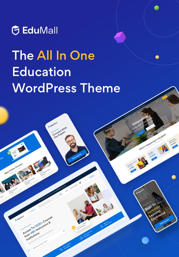 Edumall - Professional Education WordPress Theme - 6
