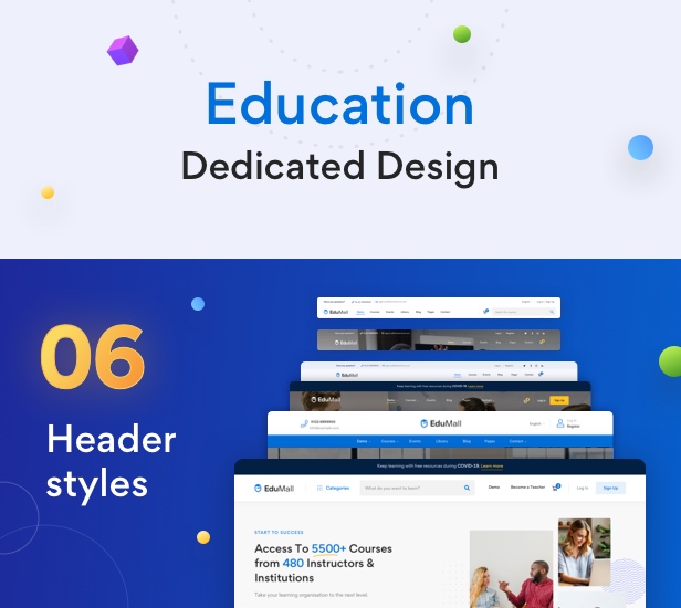 Edumall - Professional LMS Education WordPress Theme - 20