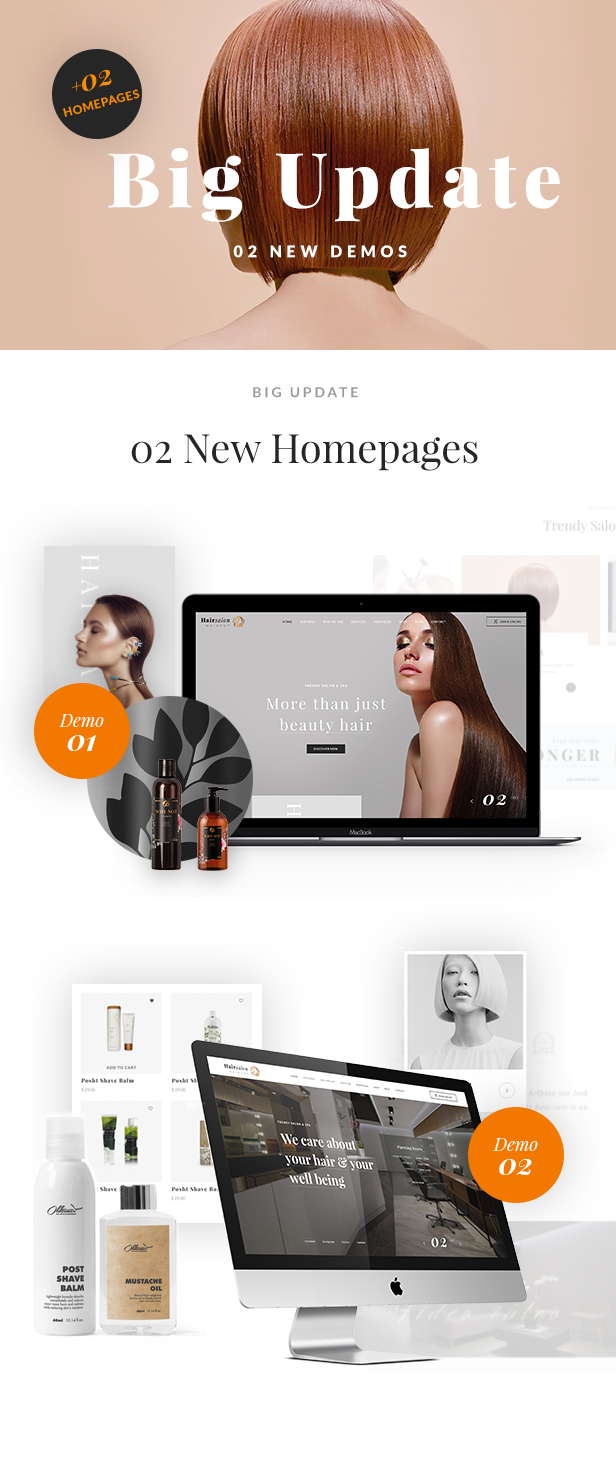 Hair Salon Baber Shop WP Theme 