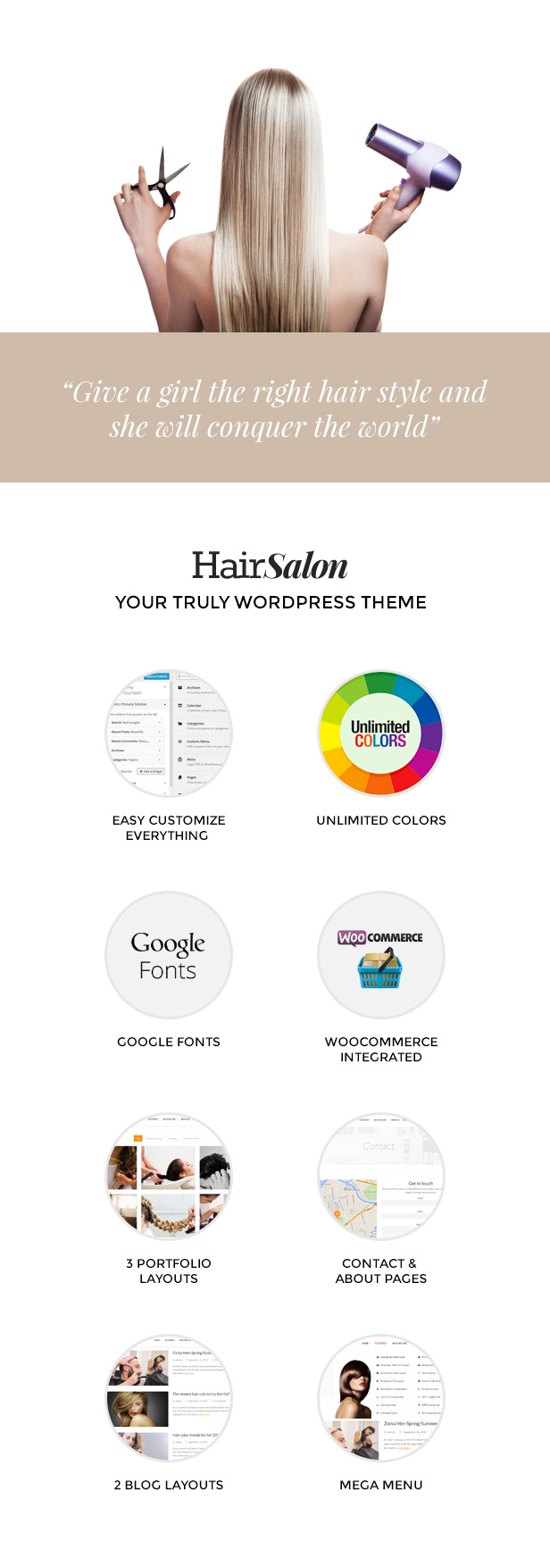 Hair Salon - Barber & Beauty Shop WordPress Theme - 6