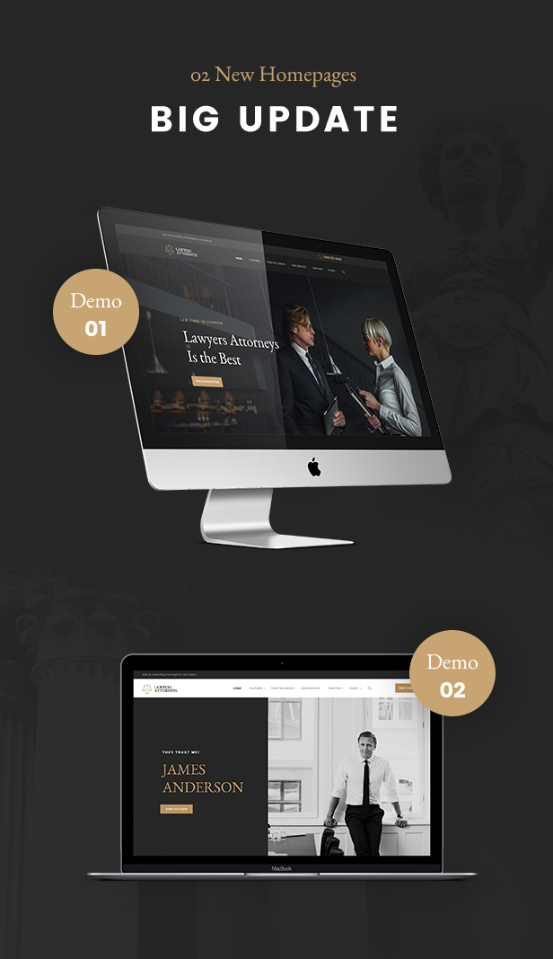 Law Office WordPress Theme - Lawyer Attorneys - Big Updates
