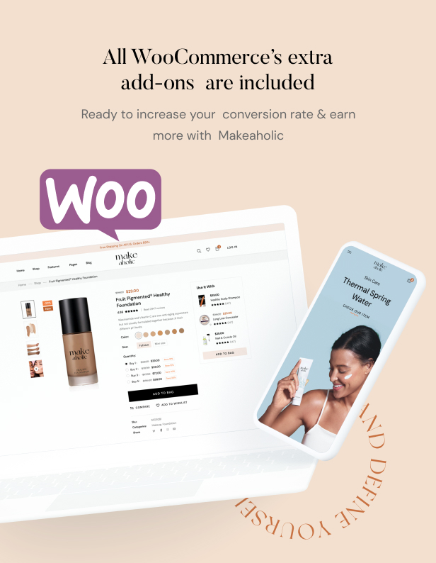 Makeaholic - Beauty Cosmetics WordPress Theme - 2