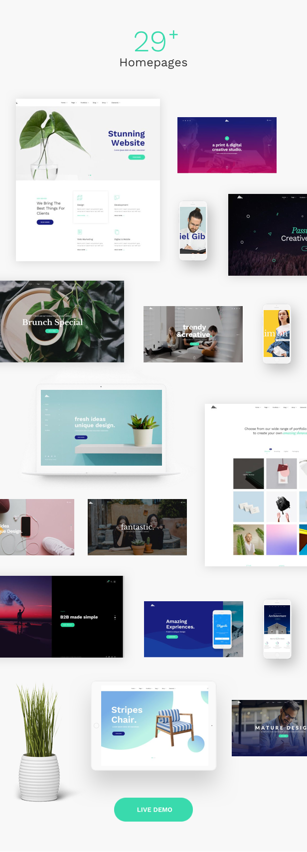 Moody - A Modern & Flexible Multipurpose WordPress Theme