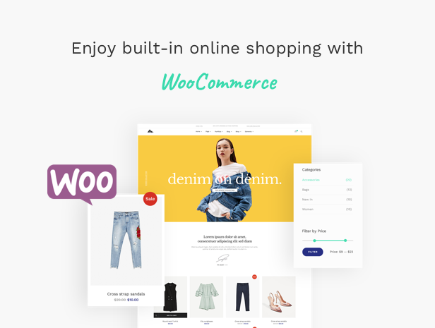 Tema WordPress Badan Bisnis Perusahaan - Toko WooCommerce yang Sangat Kuat