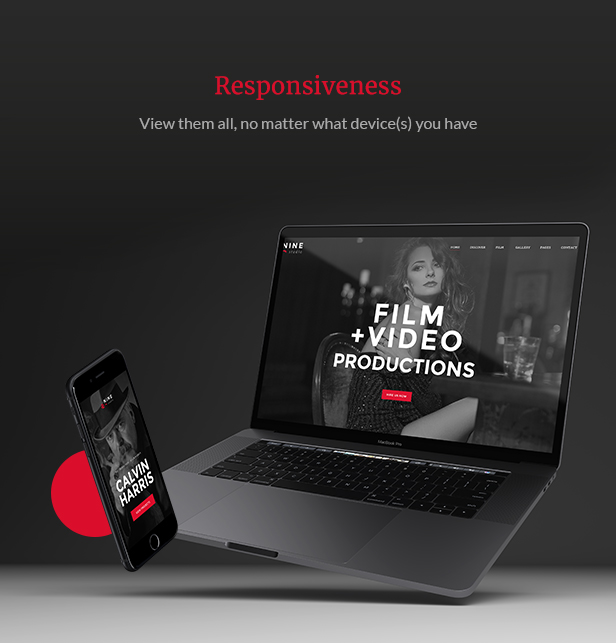 Nine Studio - A Film Maker, Studio, Agency & Blogger WordPress Theme