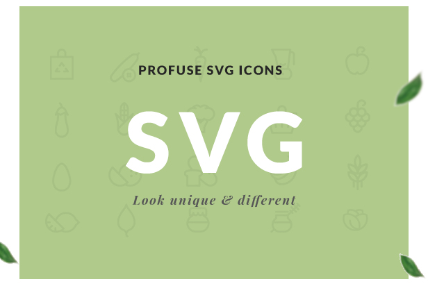 Icono SVG de tema de WordPress de tienda orgánica