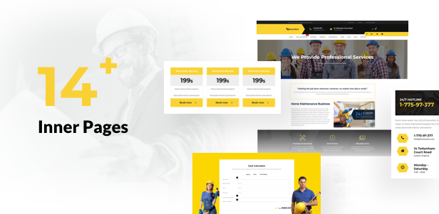 Repair Service Renovation - Repair Service Home Maintenance WP Theme