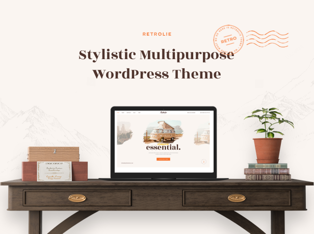 Vintage Retrolie – Retro Multipurpose WordPress Theme