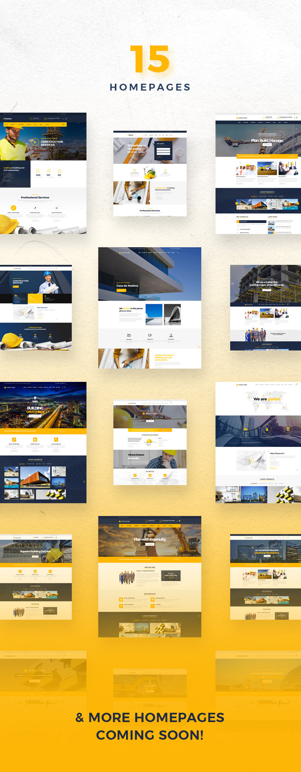 Structure – Construction Industrial Factory WordPress Theme