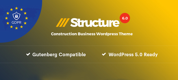 Structure – Construction Industrial Factory WordPress Theme