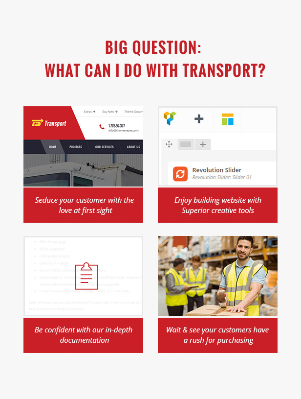 Transport – Logistic & Warehouse WordPress Theme