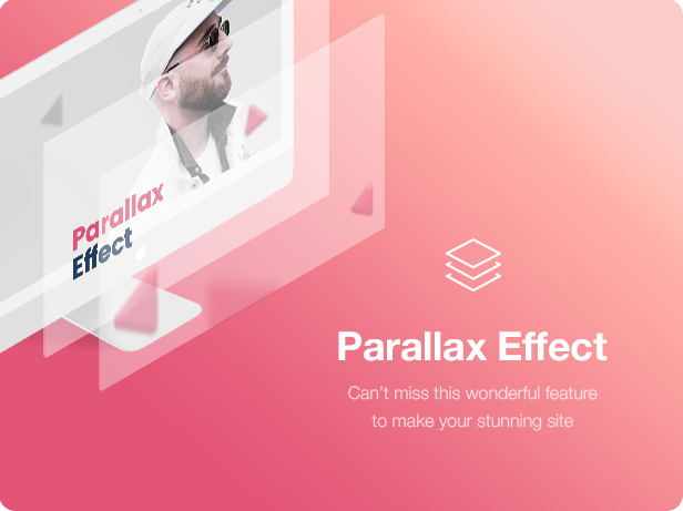 Interior Design WordPress Theme - Parallax Effect