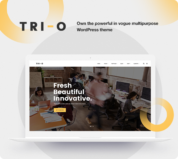 Interior Design WordPress Theme - Purchase TriO