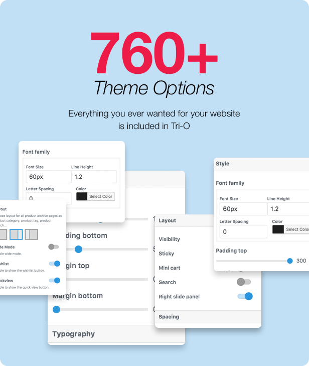 Interior Design WordPress Theme - 760+ Theme Options