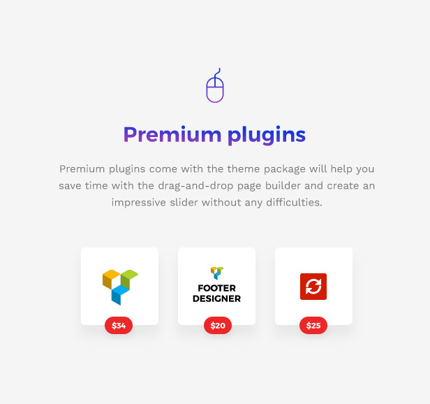 Tema WordPress Perusahaan - Plugin Premium
