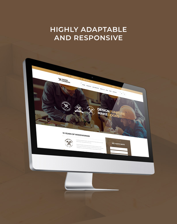 Carpenter WordPress Theme - Fully Responsive